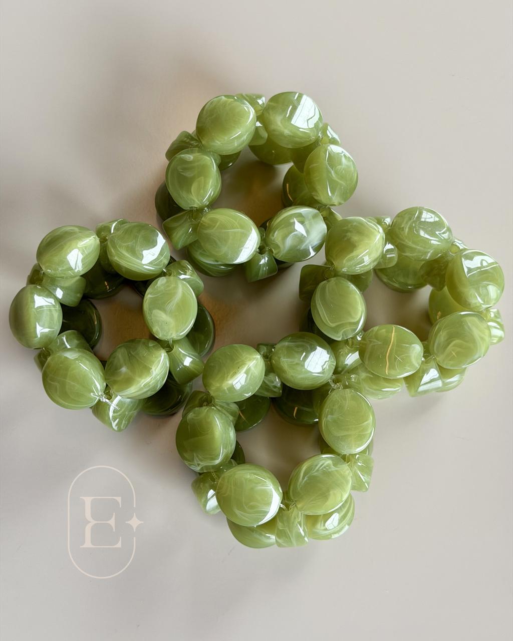 PORTA GUARDANAPO PIETRA ESMERALDA (04 UNID)