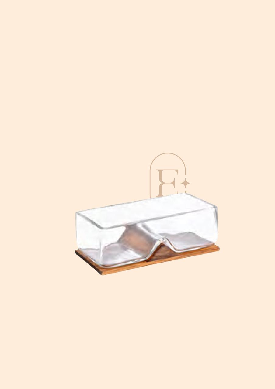 PETISQUEIRA DE VIDRO - COM DIVISÓRIA